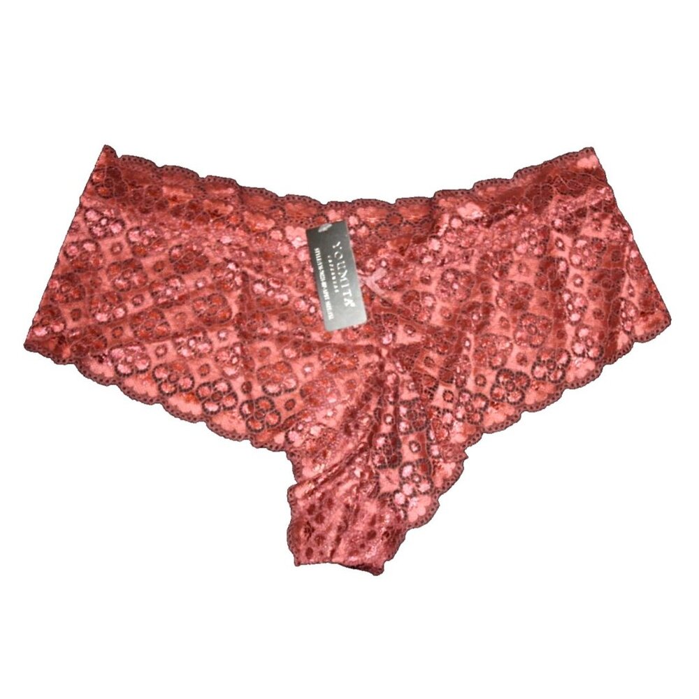 Youmita Women Lace G-string Thong Lingerie Underwear Panties PLUS SIZE 1XL